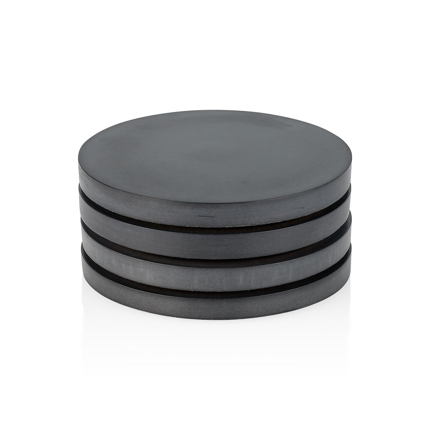 Concrete Coasters: Charcoal