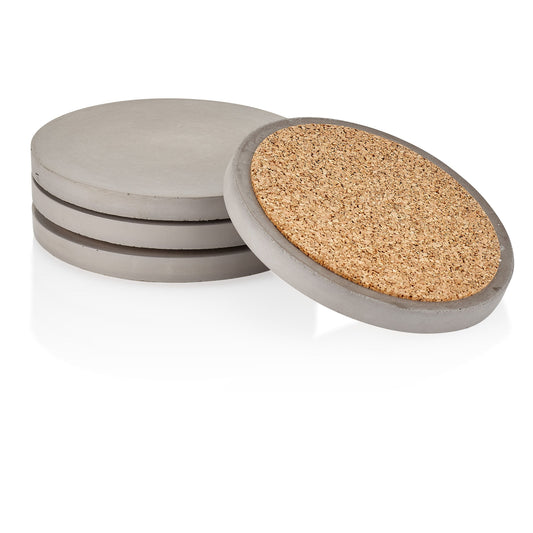 Concrete Coasters: Gray